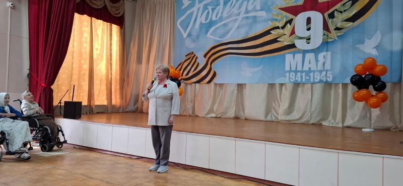 В ЛЕСНИКОВСКОМ ДОМЕ-ИНТЕРНАТЕ ПРОШЕЛ КОНЦЕРТ, ПОСВЯЩЕННЫЙ 80-ЛЕТИЮ ПОБЕДЫ В ВЕЛИКОЙ ОТЕЧЕСТВЕННОЙ ВОЙНЕ